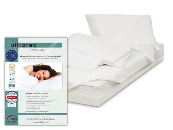 allsaneo premium Encasing Set für 140cm Matratzen